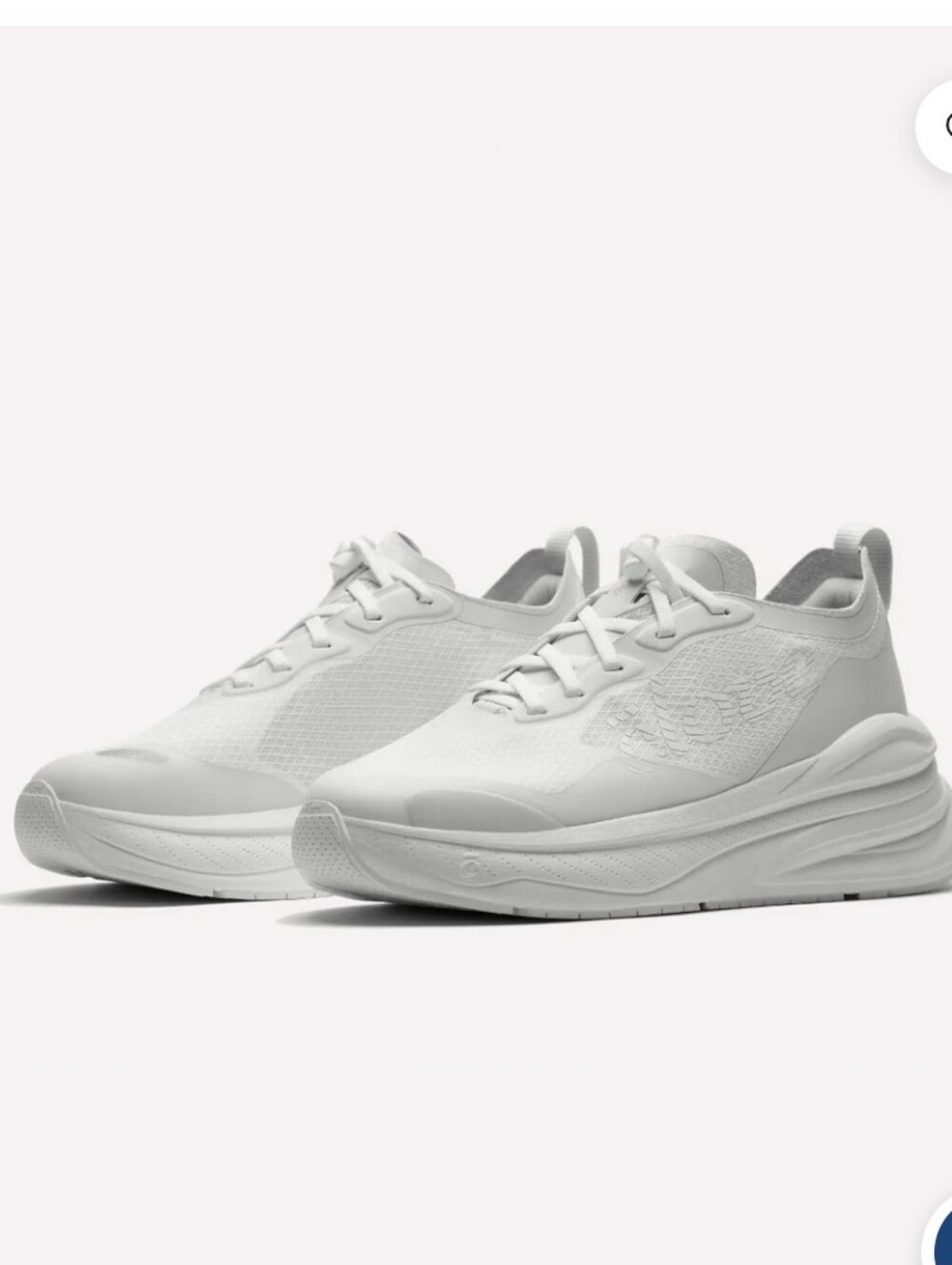 Clove Alto Sneaker Shoes Brilliant White Women's Size 10 Men's 8.5 White